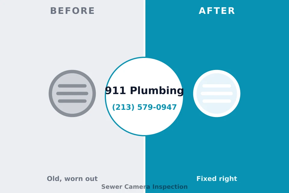 Before and after: plumbing repair Mahomet, IL